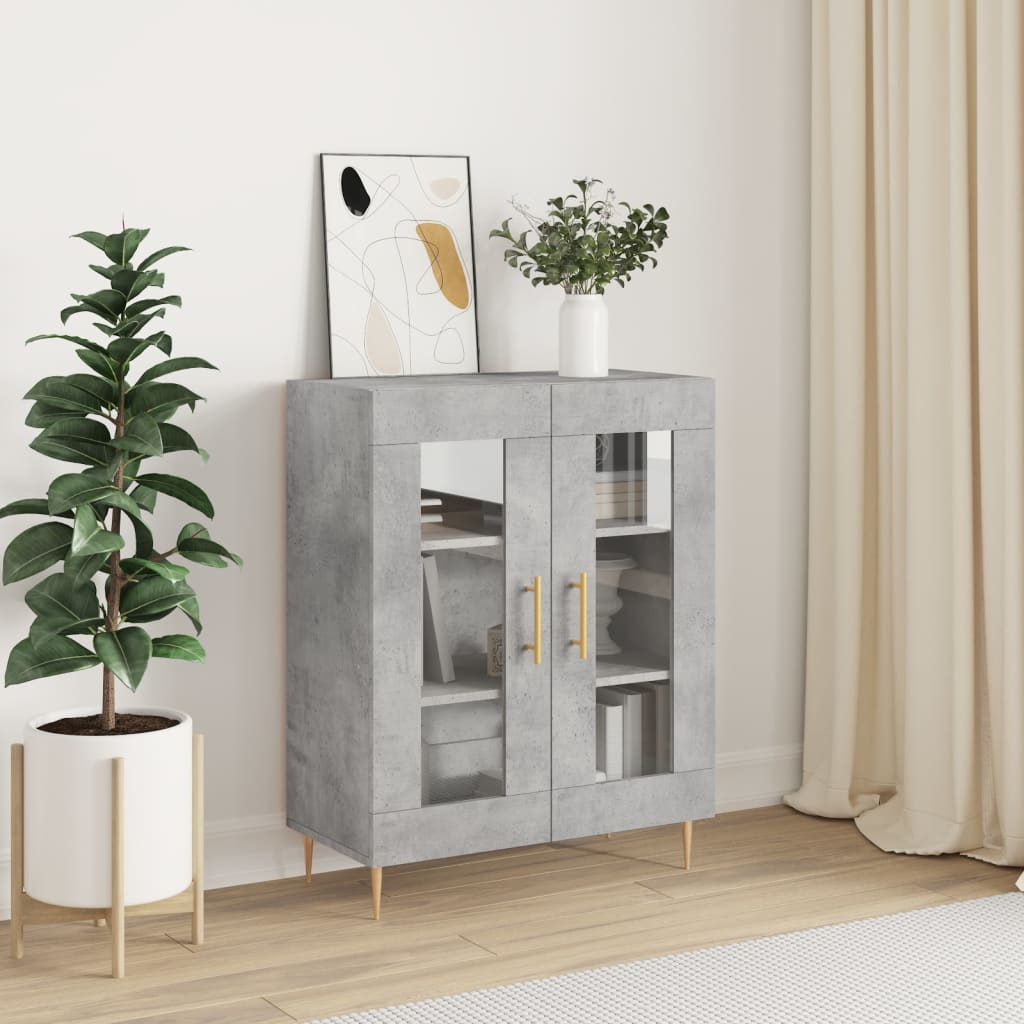 Skjenk Betonggrå 69,5x34x90 cm