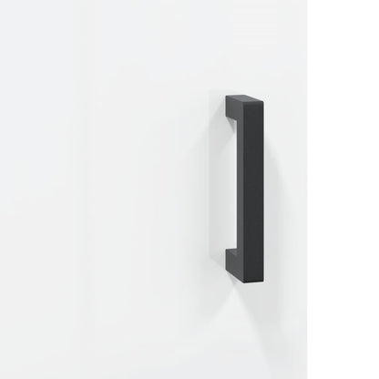 Skjenk Høyglans Hvit 69,5x34x90 cm