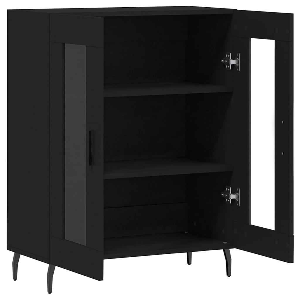 Skjenk Svart 69,5x34x90 cm