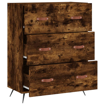 Kommode Røkt Eik 69,5x34x90 cm