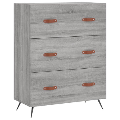 Kommode Sonoma Grå 69,5x34x90 cm