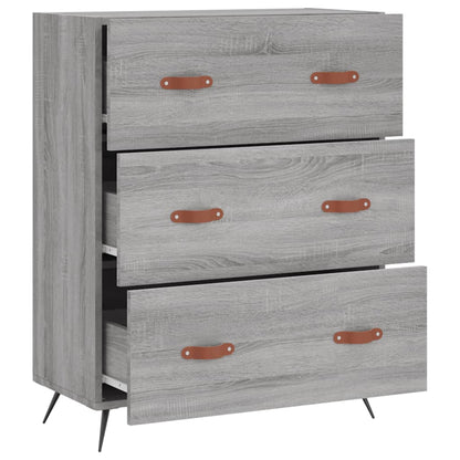 Kommode Sonoma Grå 69,5x34x90 cm