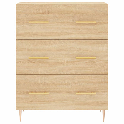 Skjenk sonoma eik 69,5x34x90 cm konstruert tre