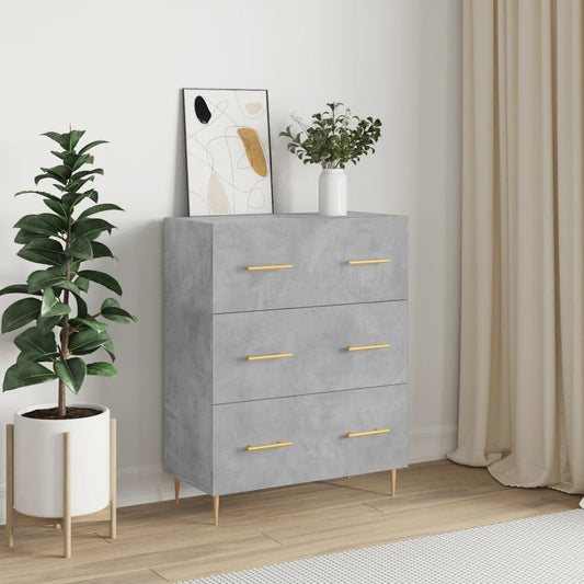 Skjenk Betonggrå 69,5x34x90 cm