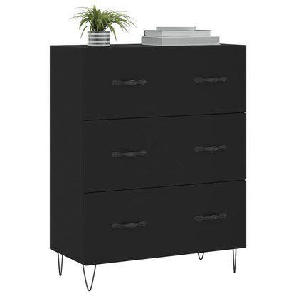 Skjenk Svart 69,5x34x90 cm