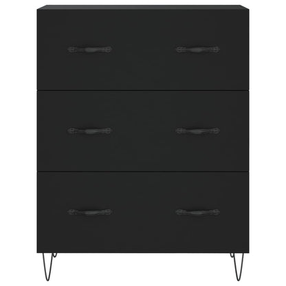Skjenk Svart 69,5x34x90 cm