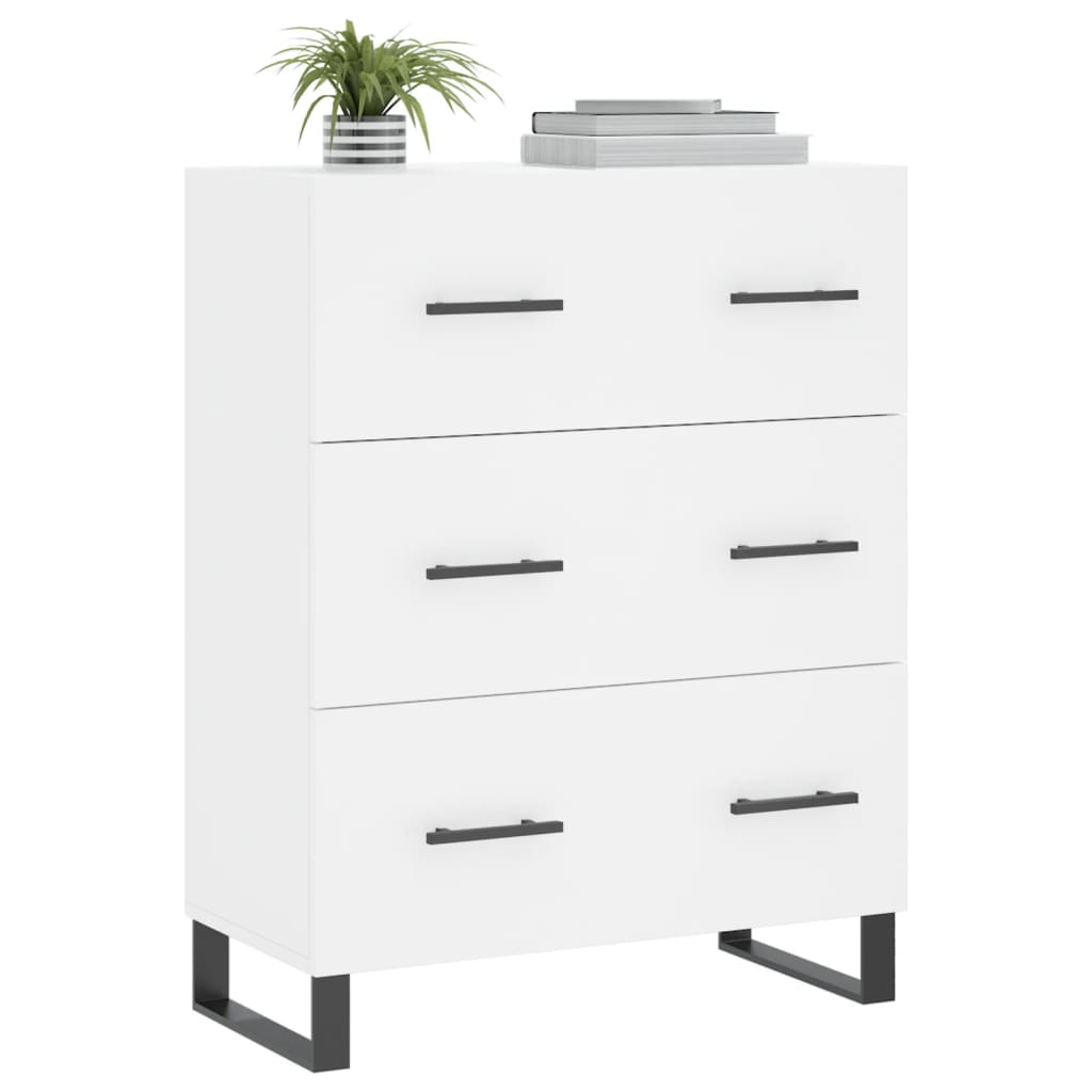 Skap Hvit 69,5x34x90 cm
