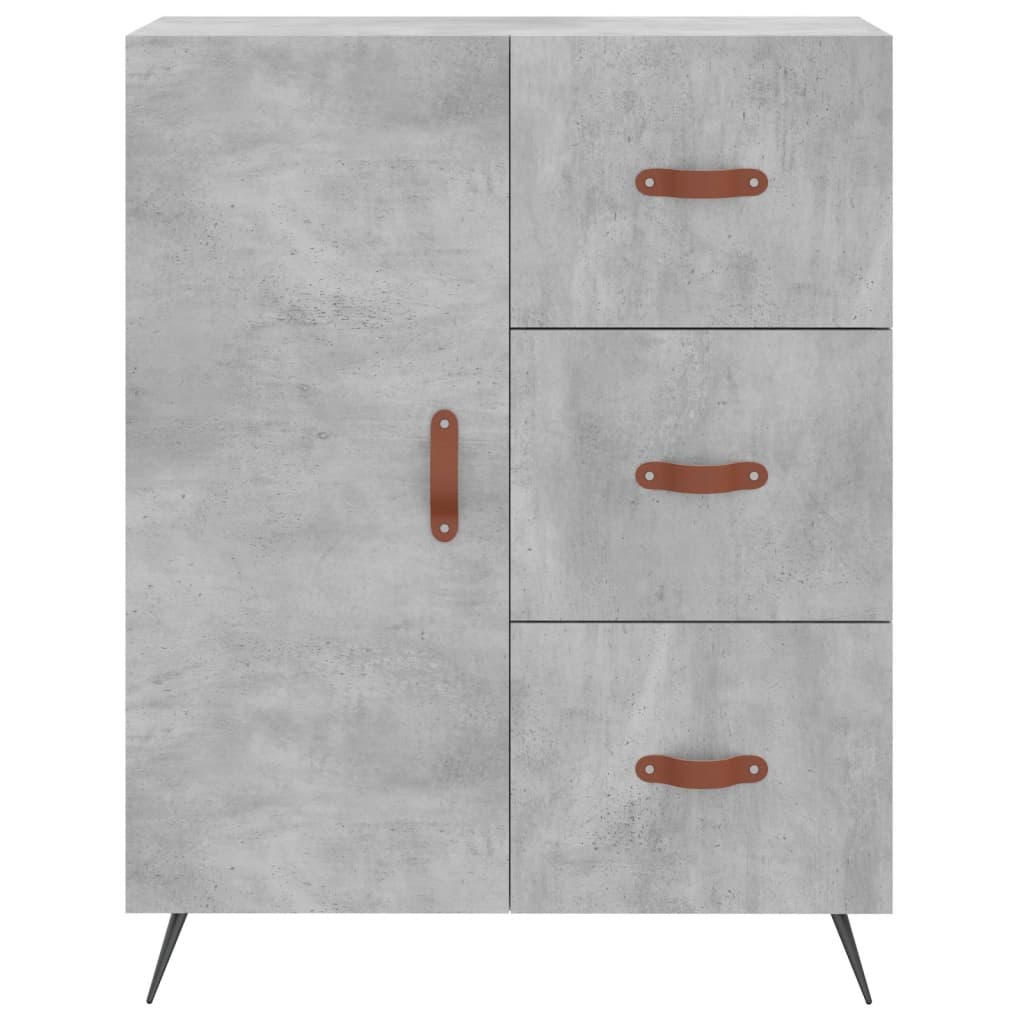 Skjenk Betonggrå 69,5x34x90 cm