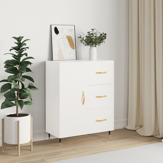 Skjenk Hvit 69,5x34x90 cm