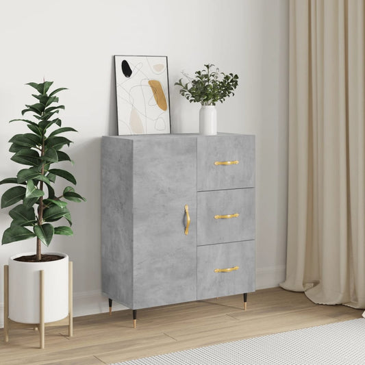 Skjenk Betonggrå 69,5x34x90 cm