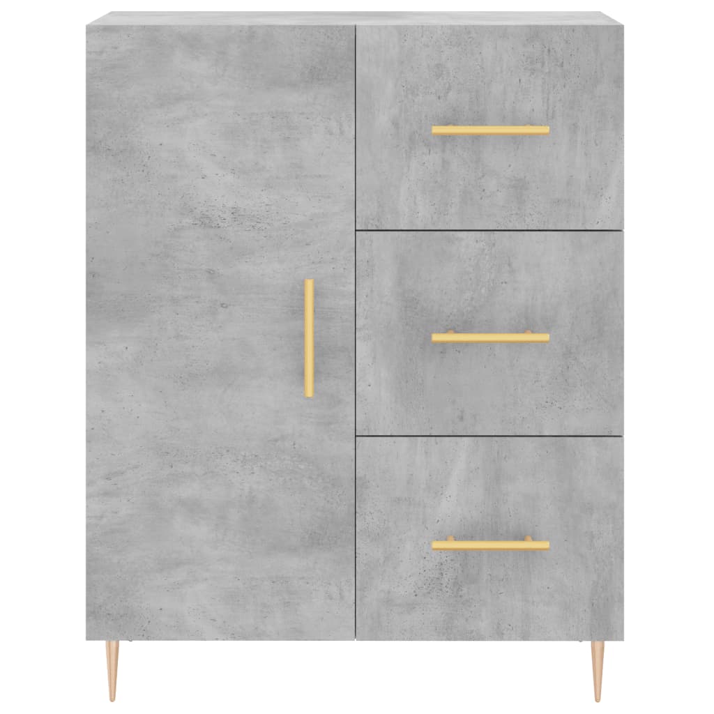 Skjenk Betonggrå 69,5x34x90 cm