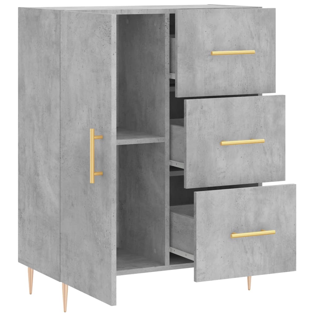 Skjenk Betonggrå 69,5x34x90 cm