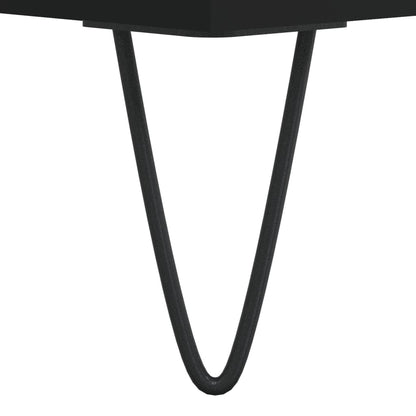 Skjenk Svart 69,5x34x90 cm