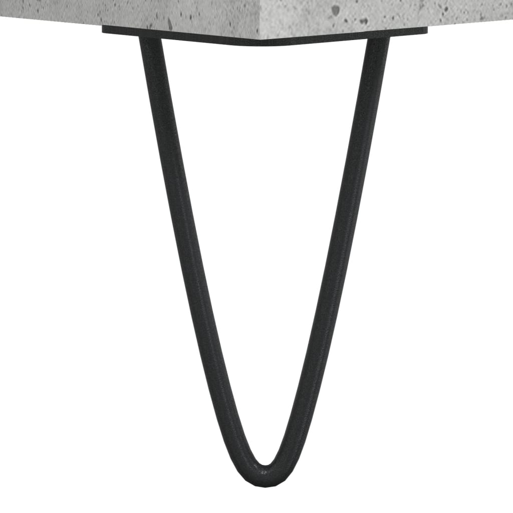 Skjenk Betonggrå 69,5x34x90 cm