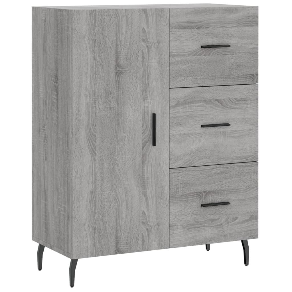 Skjenk Sonoma Grå 69,5x34x90 cm