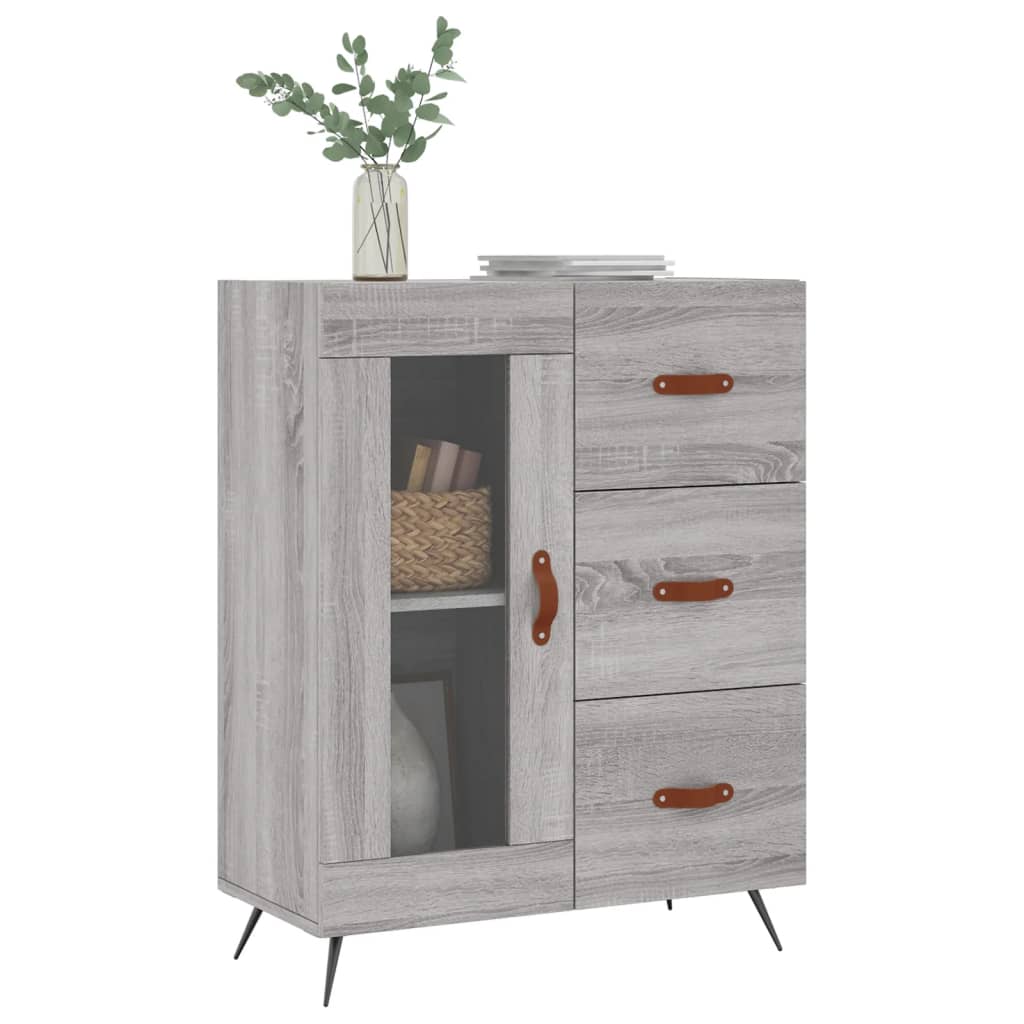 Skjenk Sonoma Grå 69,5x34x90 cm