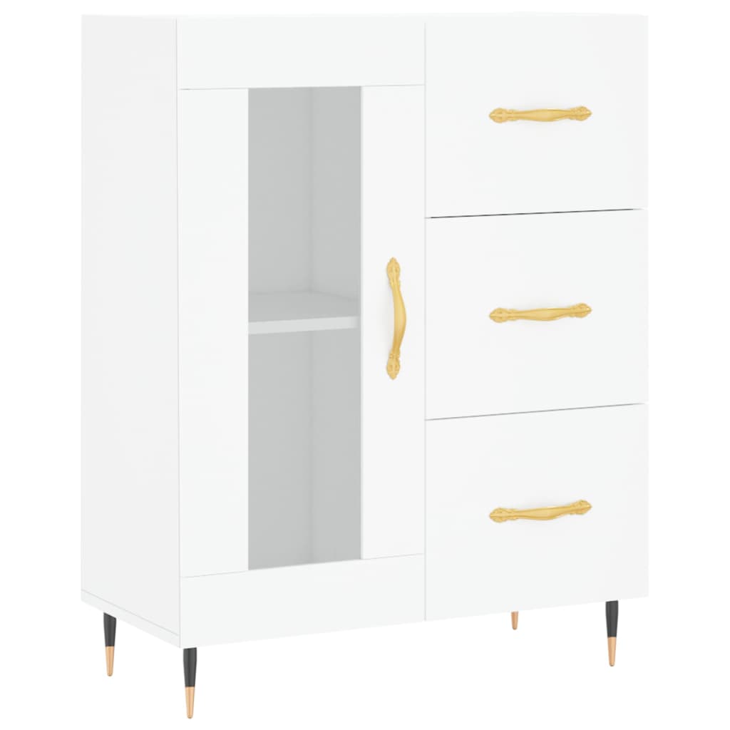 Skjenk Hvit 69,5x34x90 cm