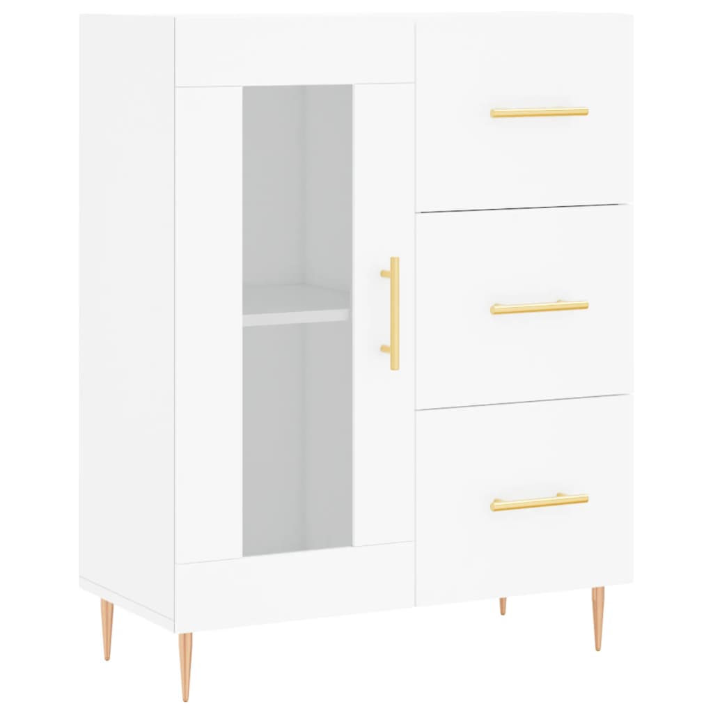 Skjenk Hvit 69,5x34x90 cm