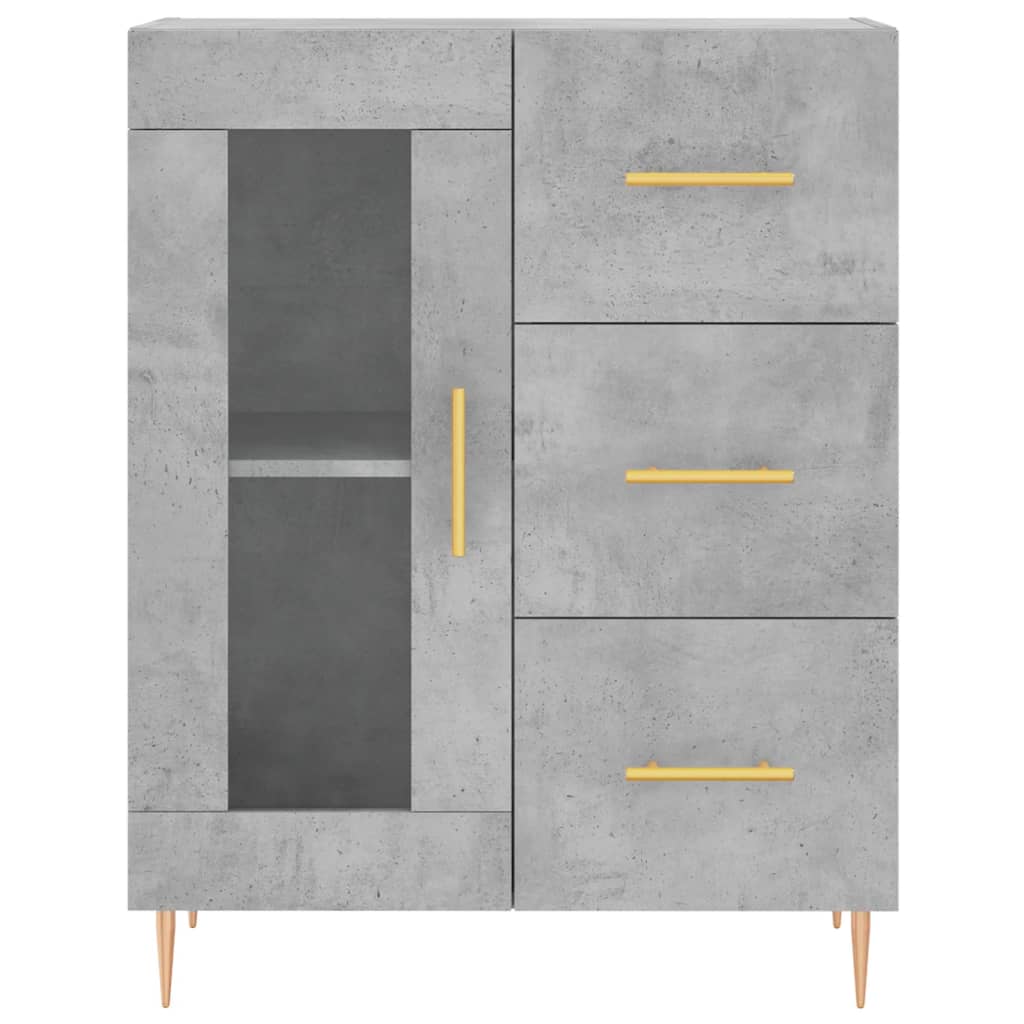 Skjenk Betonggrå 69,5x34x90 cm