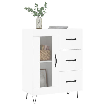 Skjenk Hvit 69,5x34x90 cm