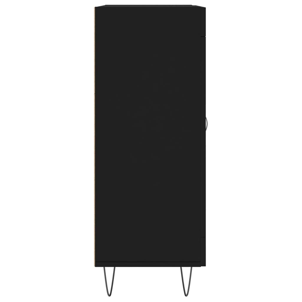 Skjenk Svart 69,5x34x90 cm