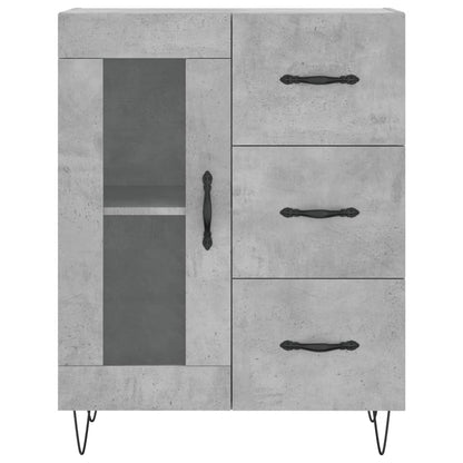 Skjenk Betonggrå 69,5x34x90 cm