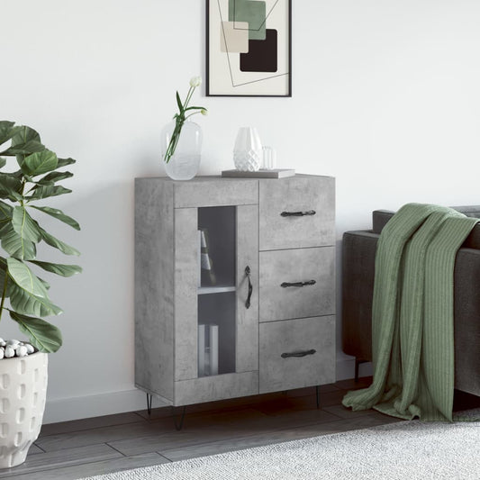 Skjenk Betonggrå 69,5x34x90 cm