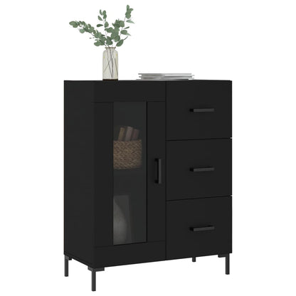 Skjenk Svart 69,5x34x90 cm
