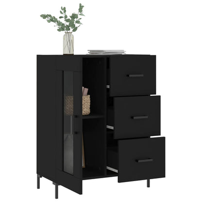 Skjenk Svart 69,5x34x90 cm
