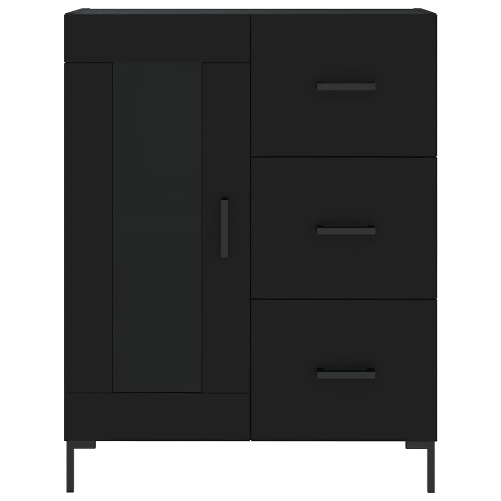 Skjenk Svart 69,5x34x90 cm