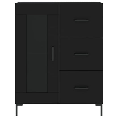 Skjenk Svart 69,5x34x90 cm