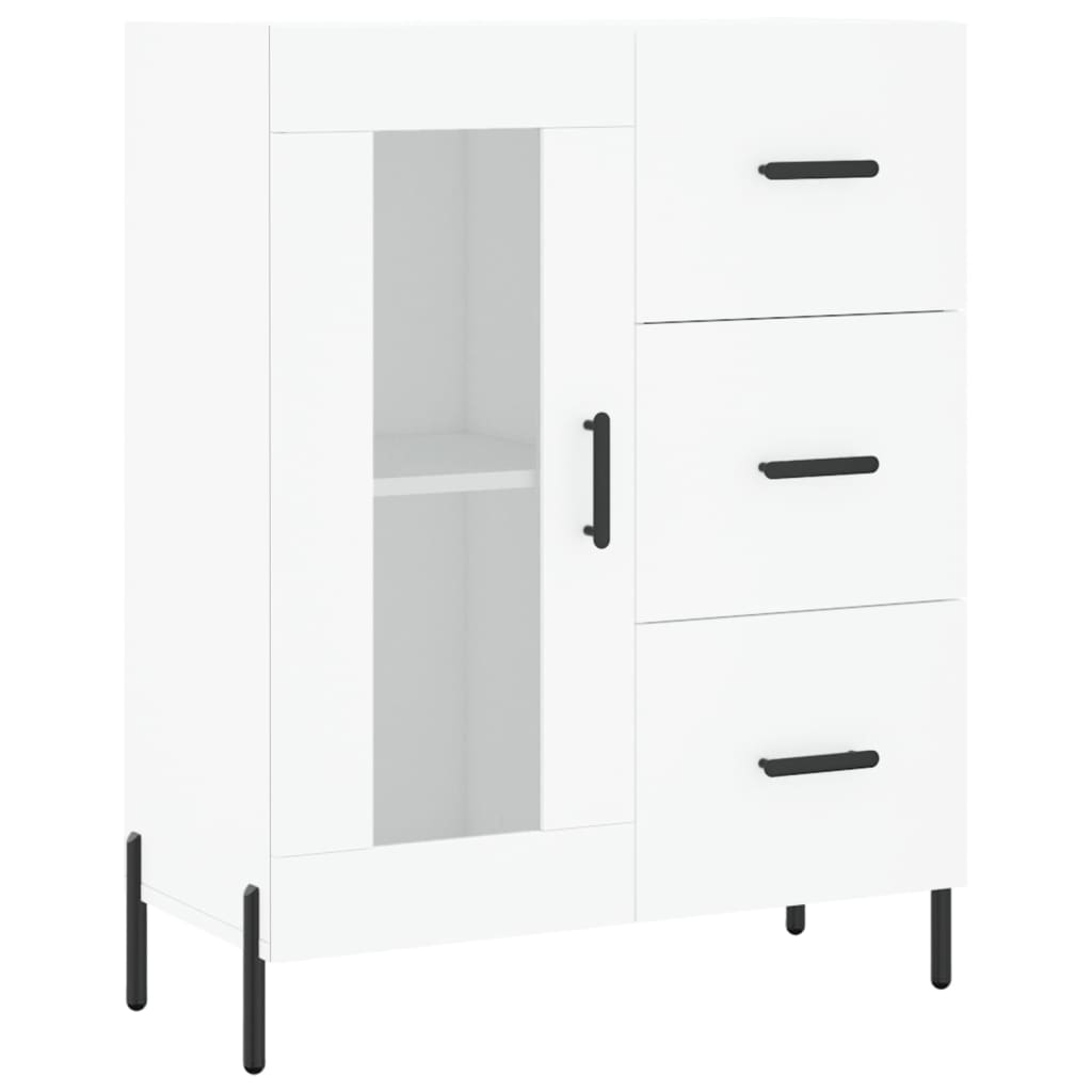 Skjenk Hvit 69,5x34x90 cm