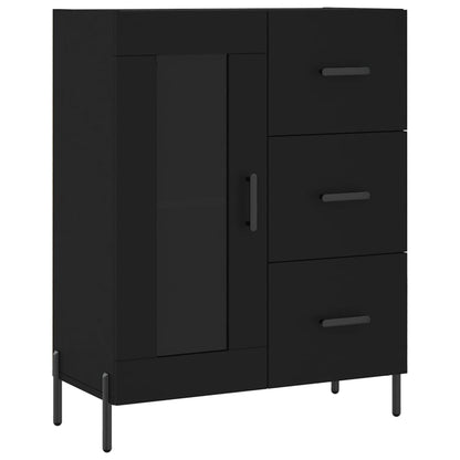 Skjenk Svart 69,5x34x90 cm
