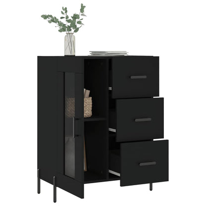 Skjenk Svart 69,5x34x90 cm