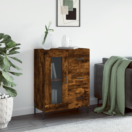 Skjenk Røkt Eik 69,5x34x90 cm