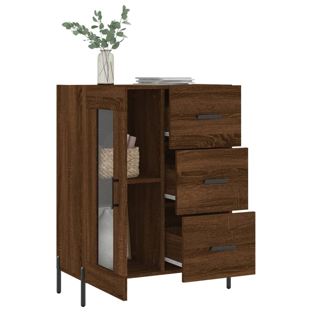 Kommode Brun Eik 69,5x34x90 cm