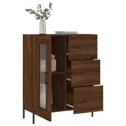 Kommode Brun Eik 69,5x34x90 cm