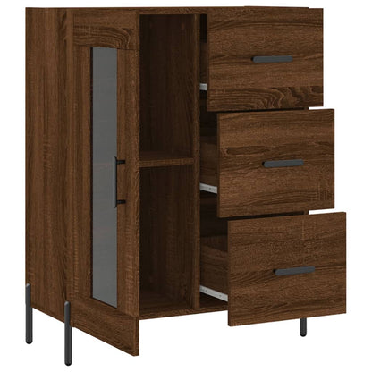 Kommode Brun Eik 69,5x34x90 cm