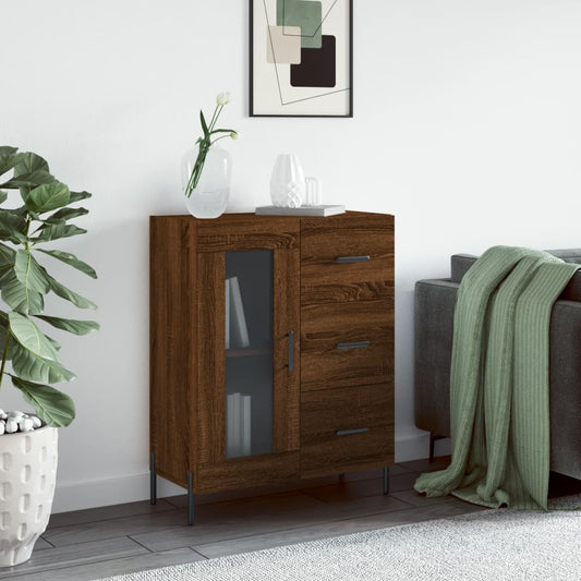 Kommode Brun Eik 69,5x34x90 cm