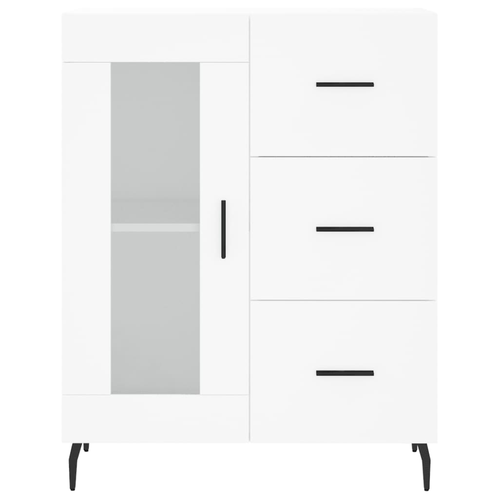 Skjenk Hvit 69,5x34x90 cm