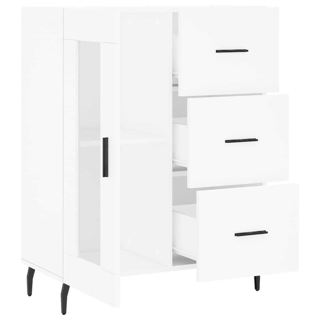 Skjenk Hvit 69,5x34x90 cm