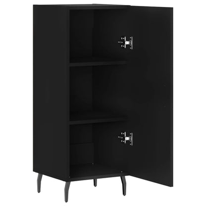 Skjenk Svart 34,5x34x90 cm