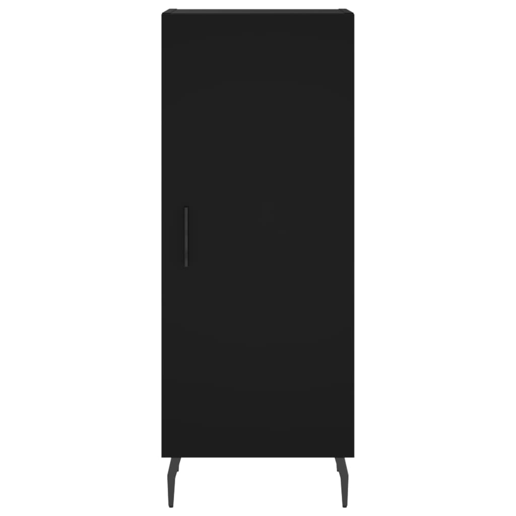 Skjenk Svart 34,5x34x90 cm