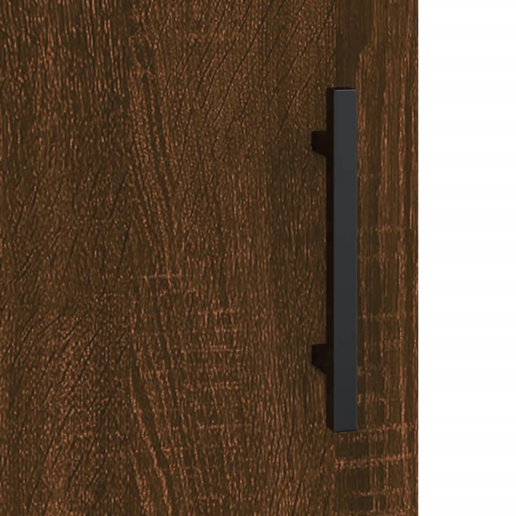 Skjenk Brun Eik 34,5x34x90 cm