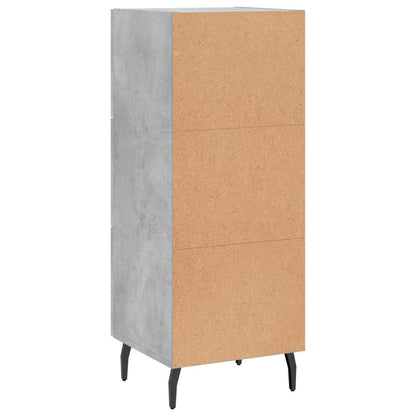 Skjenk betonggrå 34,5x34x90 cm konstruert tre