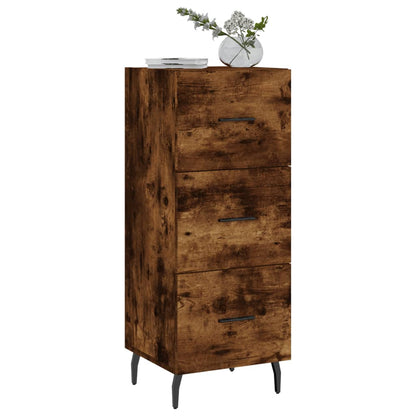 Skjenk røkt eik 34,5x34x90 cm konstruert tre