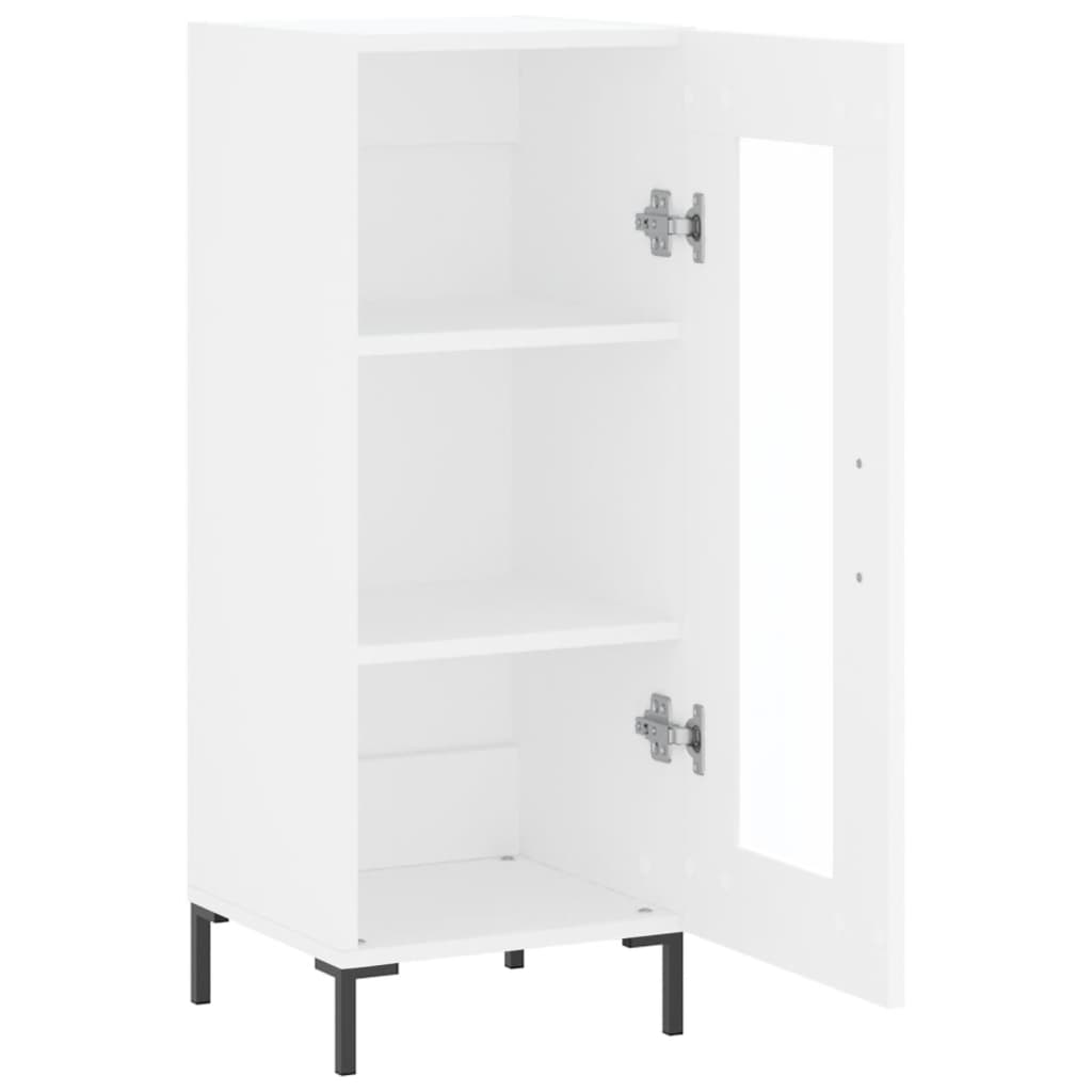 Skjenk Hvit 34,5x34x90 cm