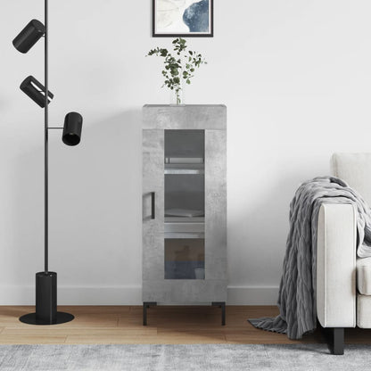 Skjenk Betonggrå 34,5x34x90 cm