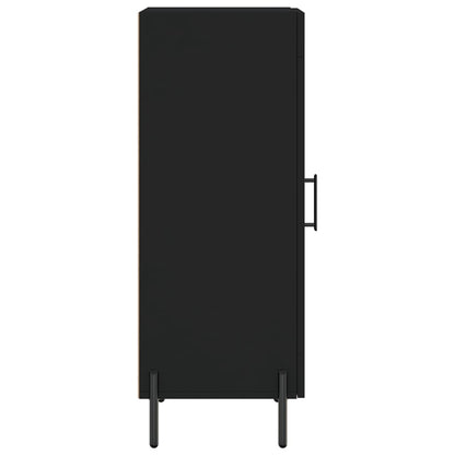 Skjenk Svart 34,5x34x90 cm