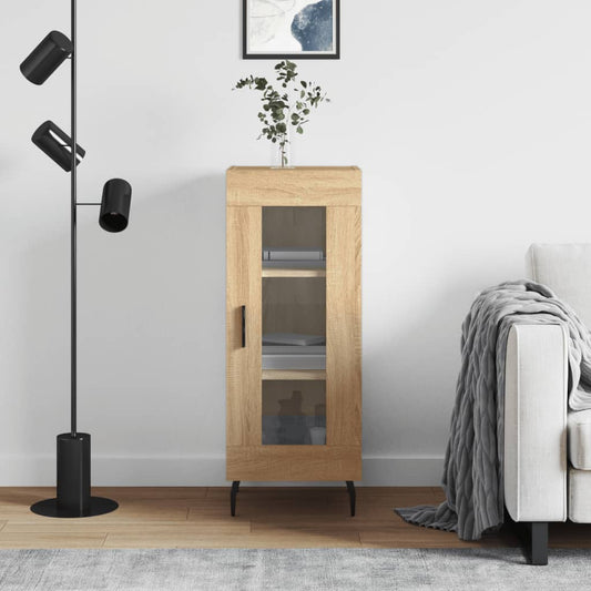 Skjenk sonoma eik 34,5x34x90 cm konstruert tre